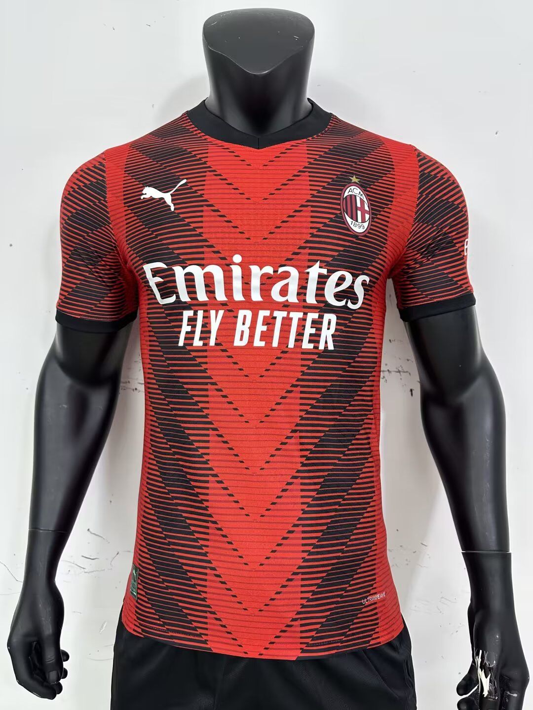 AAA Quality AC Milan 23/24 Home Soccer Jersey(Player)